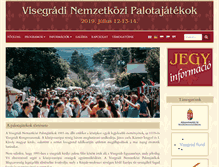 Tablet Screenshot of palotajatekok.hu